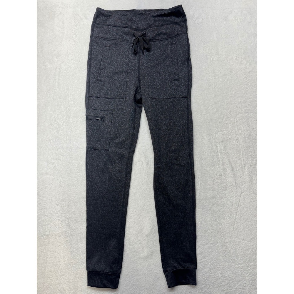 Mondetta Performance Luxury Women Grey Heathered Cargo Joggers Size S Pockets